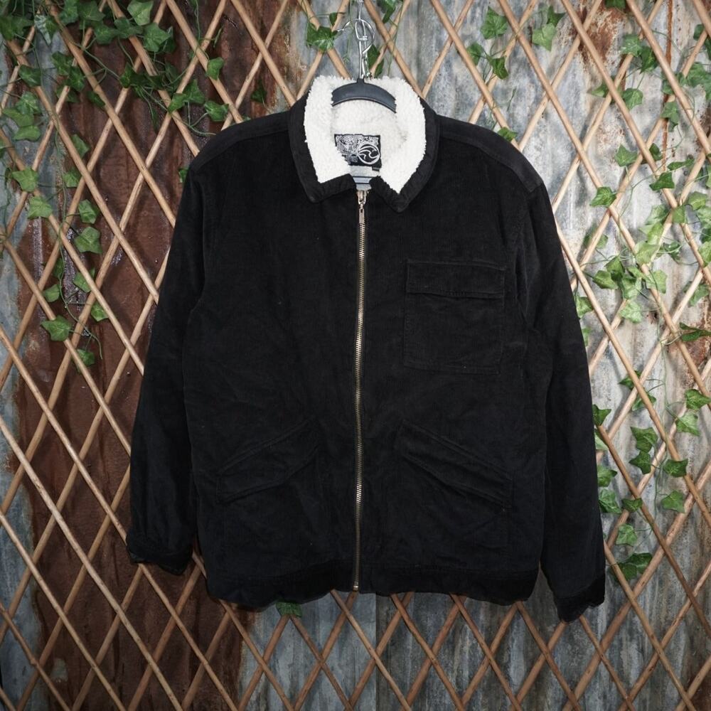 M - Vintage Y2K Ocean Current Jackets Coats corduroy